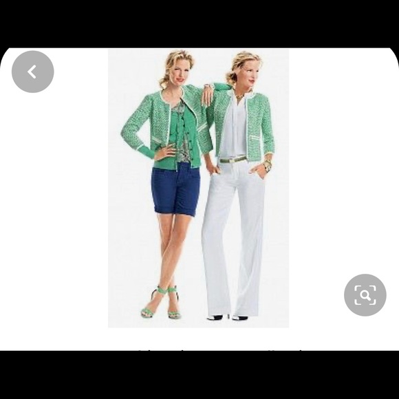 CAbi Clover Tweed jacket size 12 - Picture 6 of 6